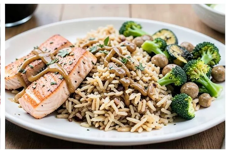 Salmon Rice Bowl